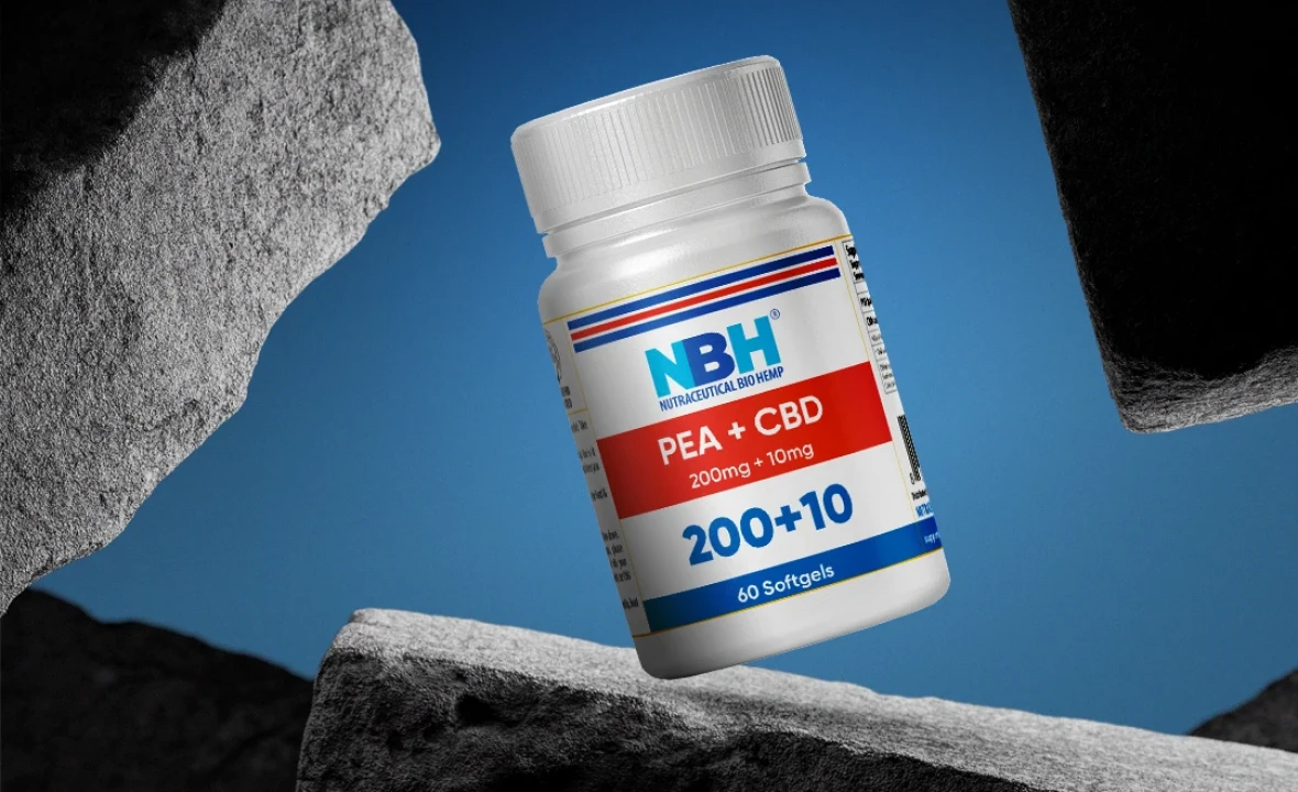 PEA+CBD, 60 softgels
