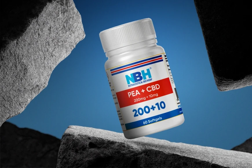 PEA+CBD, 60 softgels